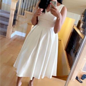 David’s bridal short dress size 12